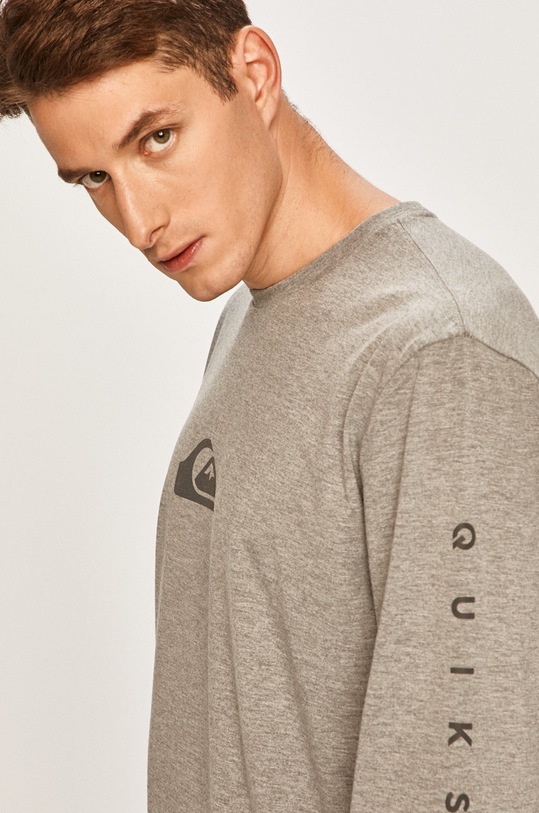 Quiksilver - Pánske tričko s dlhým rukávom sivá EQYZT05455