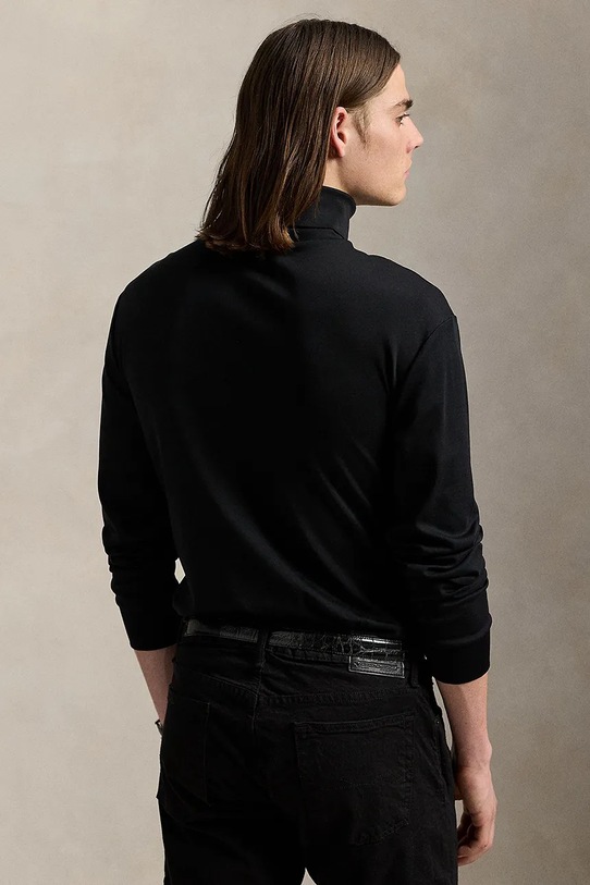 Polo Ralph Lauren - Pánske tričko s dlhým rukávom 710760126001 čierna AW19