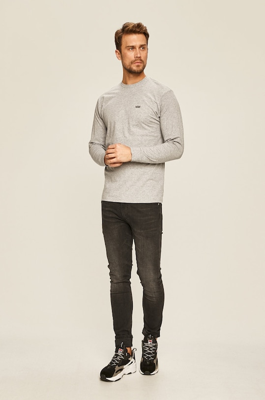 Vans - Longsleeve VN0A49LCATJ1 szary AW22