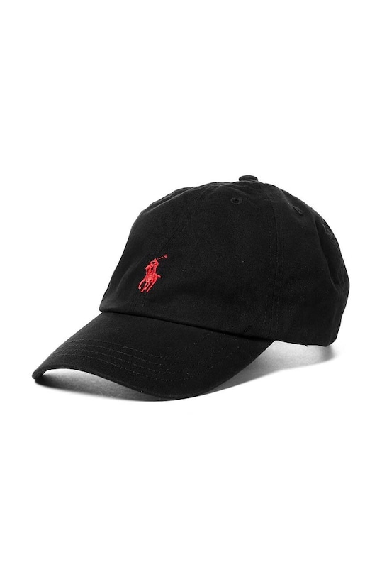 Polo Ralph Lauren - Czapka 323552489005 czarny 323552489005