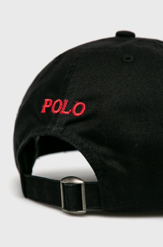 Polo Ralph Lauren - Czapka 323552489005 czarny 323552489005