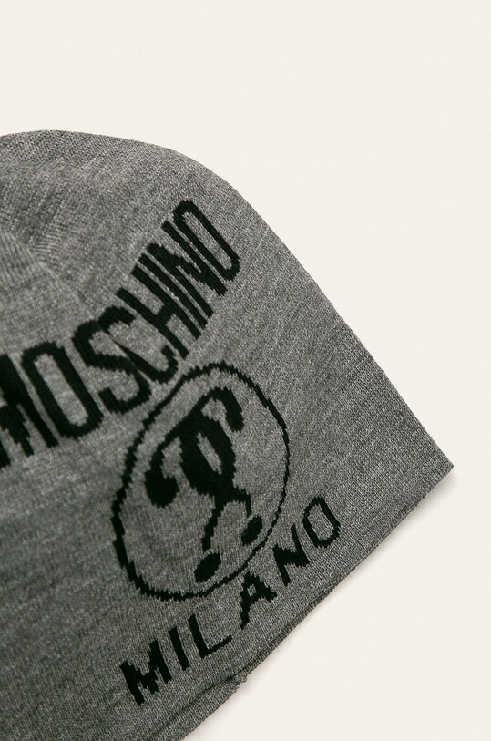 Akcesoria Moschino czapka wełniana M5146.60016 szary