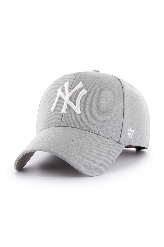 47 brand - Кепка MLB New York Yankees серый B.MVPSP17WBP.GY