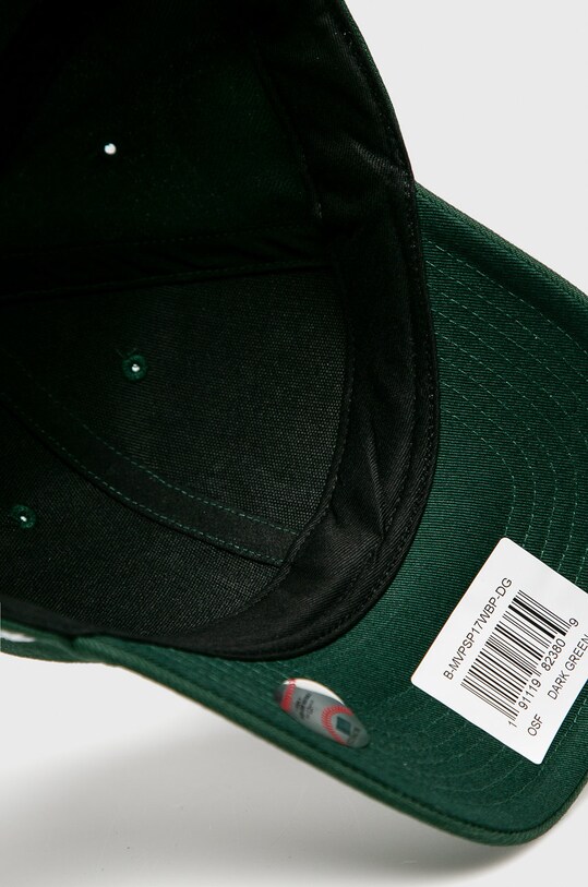 47 brand - Czapka MLB New York Yankees zielony B.MVPSP17WBP.DG