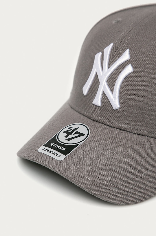 Αξεσουάρ Καπέλο με γείσο 47 brand NHL Pittsburgh Penguins MLB New York Yankees B.MVPSP17WBP.DY γκρί