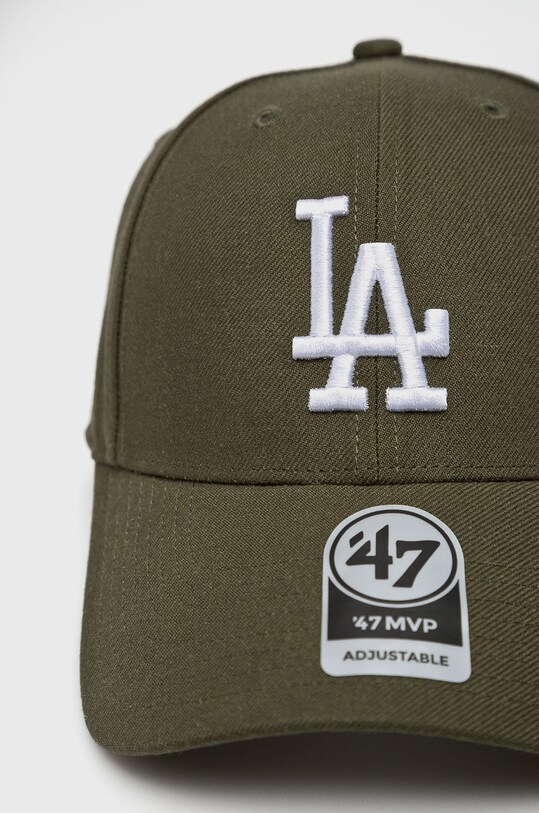 47brand șapcă MLB Los Angeles Dodgers B.MVPSP12WBP.SWB verde AW19