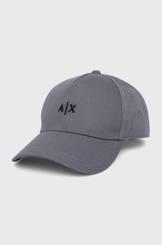 Čiapka Armani Exchange bavlna sivá 954112.CC571