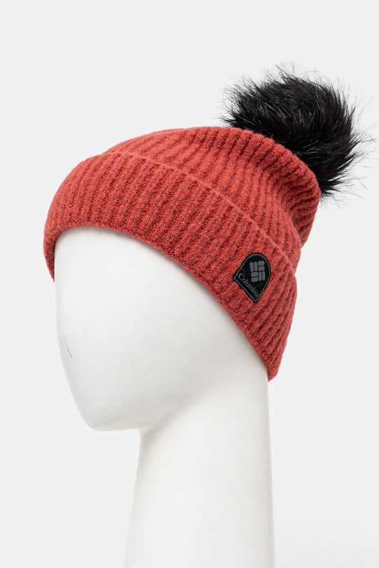 Σκούφος Columbia 1862101 κόκκινο AW24