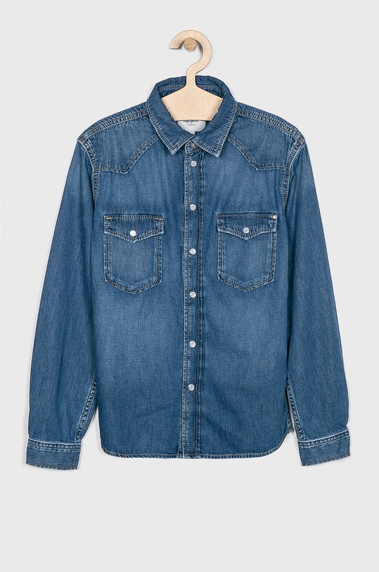 Pepe Jeans - Camasa copii Karson 128-180 cm lung albastru PB300765MF0