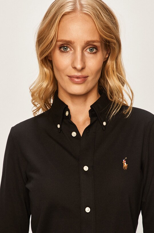 Polo Ralph Lauren camicia in cotone 211664427010 nero