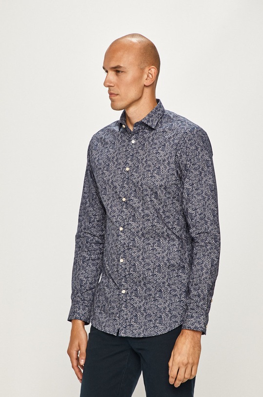 Jack & Jones - Koszula wzorzyste granatowy 12158434