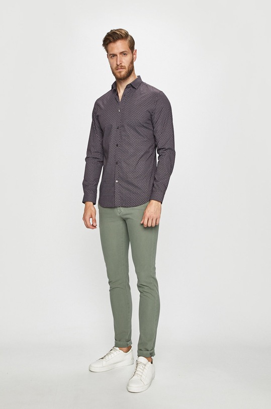 Odzież Jack & Jones - Koszula 12158434 brązowy