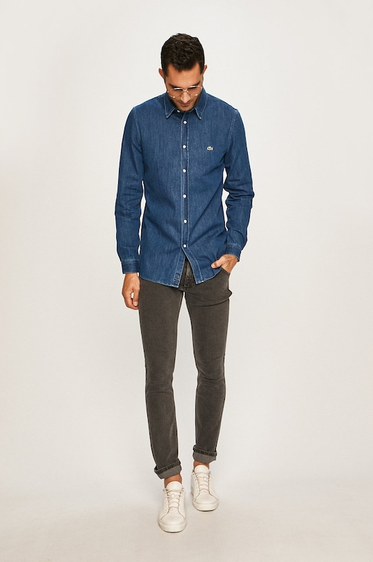 Lacoste - Košeľa CH9670 modrá AW19