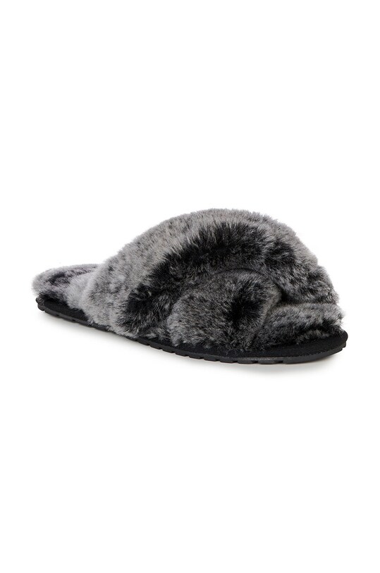 Emu Australia - Kapcie Mayberry Frost W12013.Mayberry.BLK szary AW19