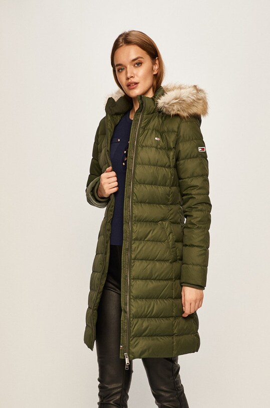 Tommy Jeans - Kurtka puchowa DW0DW07086 pozostałe zielony DW0DW07086