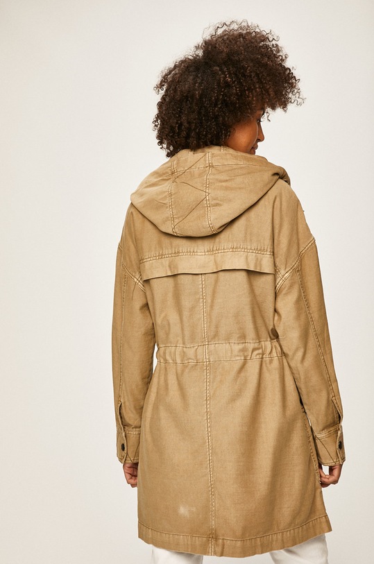 Oblečení Pepe Jeans - Parka Rebeca PL401492 zelená