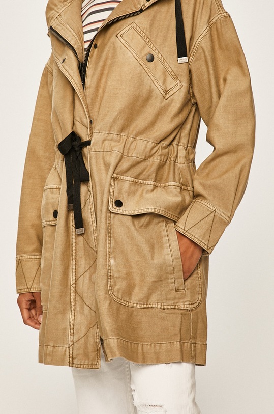 Pepe Jeans - Parka Rebeca PL401492 zelená