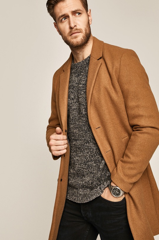 Jack & Jones - Płaszcz 12154382 zielony