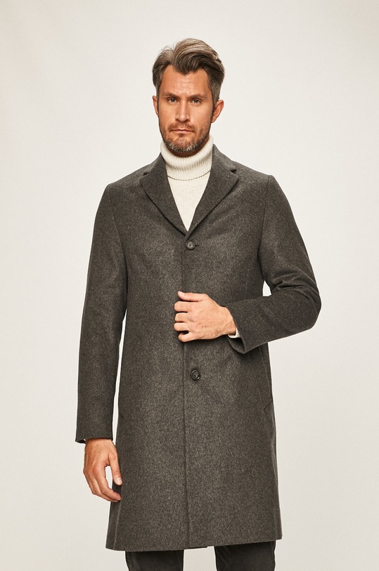 Calvin Klein - Kabát nezateplené šedá K10K104682