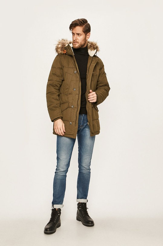 Pepe Jeans - Geaca Charles PM402086 verde AW19