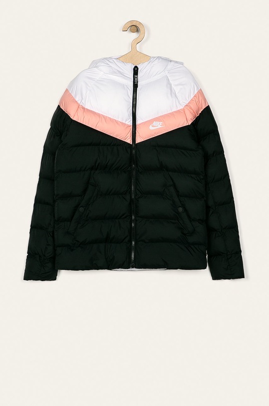 Nike Kids - Детско яке 122-170 cm с изолация черен 939554