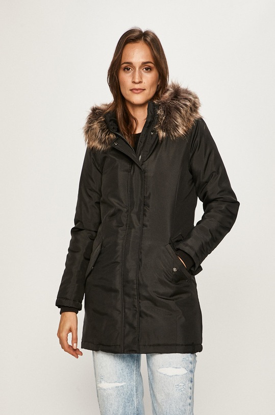 Parka Only s podšívkou černá 15156573