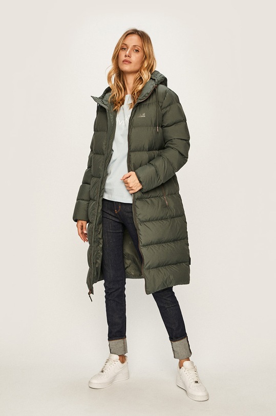 Jack Wolfskin Páperová bunda 1204131. zelená AW19