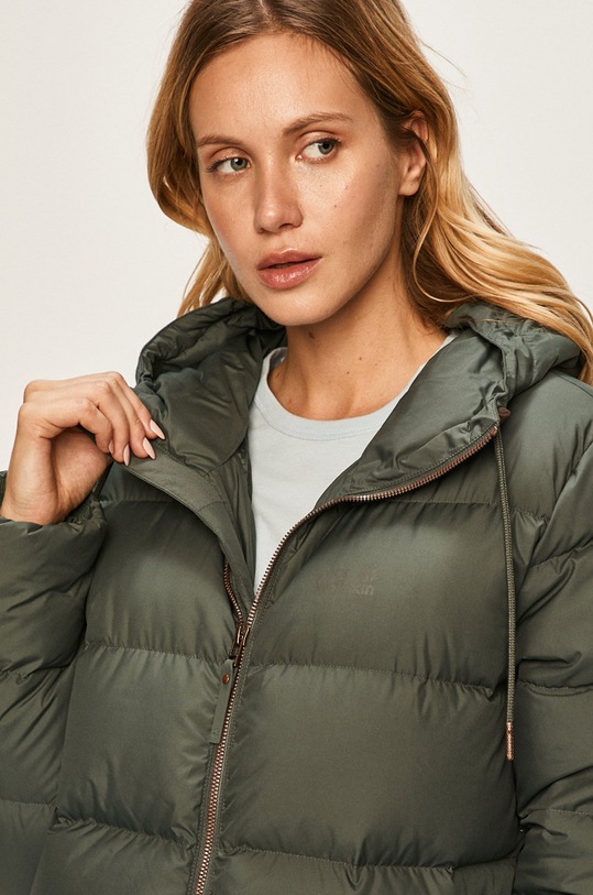 Jack Wolfskin Páperová bunda zelená 1204131.