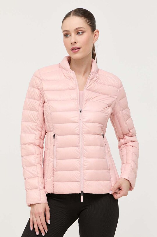 Armani Exchange kurtka puchowa bez kaptura różowy 8NYB01.YNM4Z