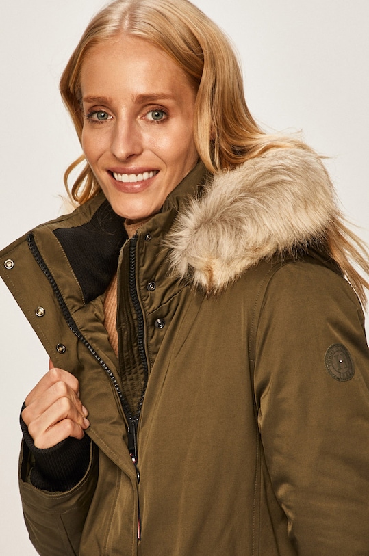 Tommy Hilfiger - Geaca WW0WW25750 verde