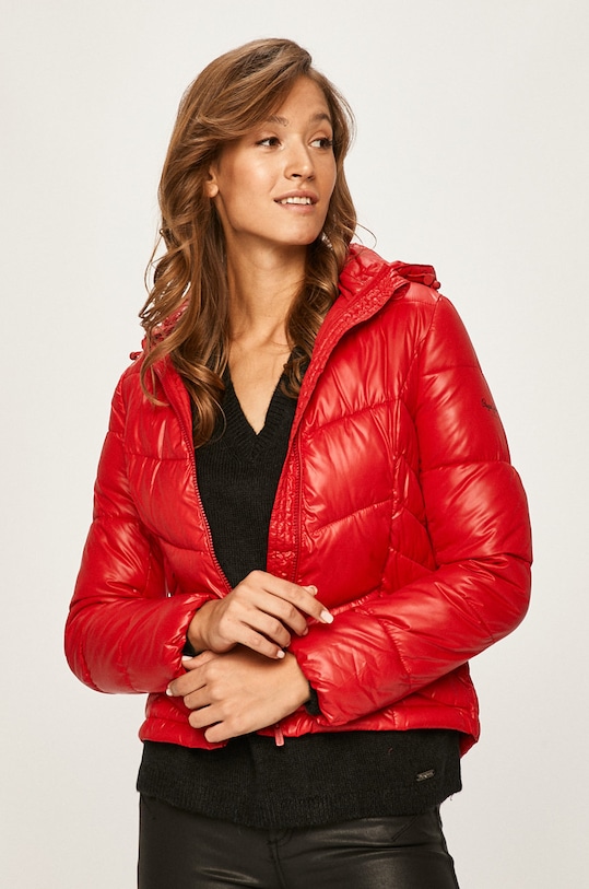 Pepe Jeans - Rövid kabát Imani piros PL401701