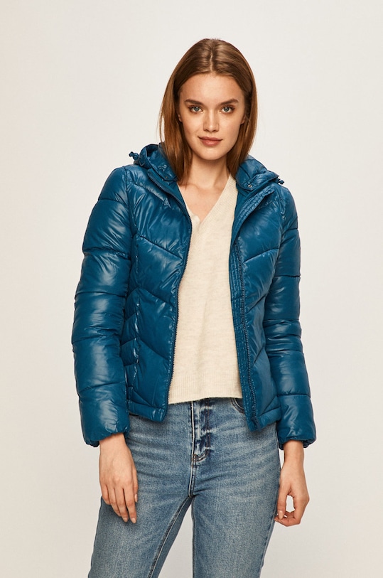 Pepe Jeans - Rövid kabát Imani enyhén szigetelt kék PL401701