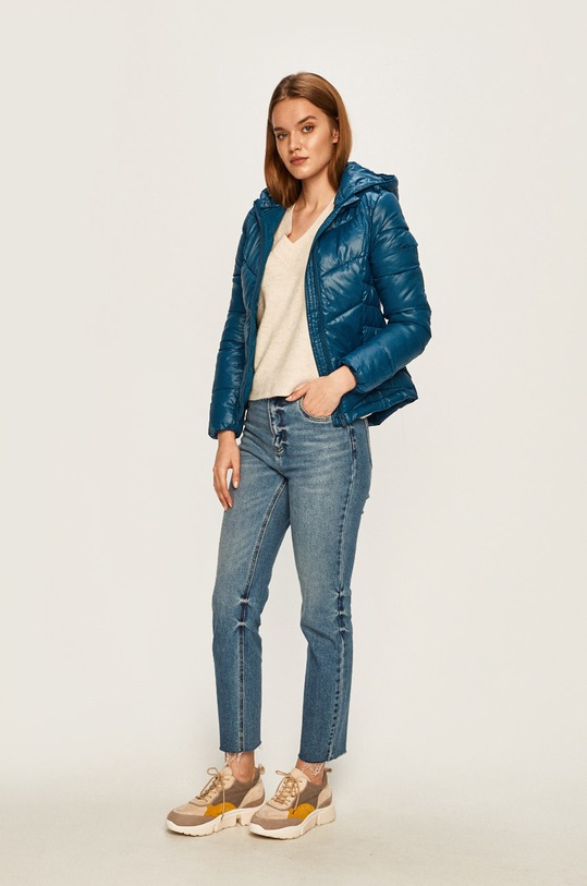 Pepe Jeans - Rövid kabát Imani PL401701 kék AW19