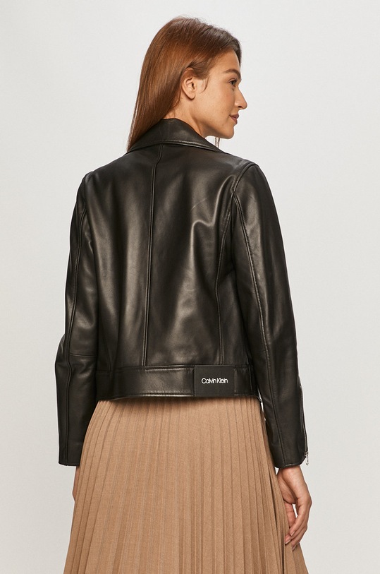 Ruházat Calvin Klein - Bőrdzseki K20K201429 fekete