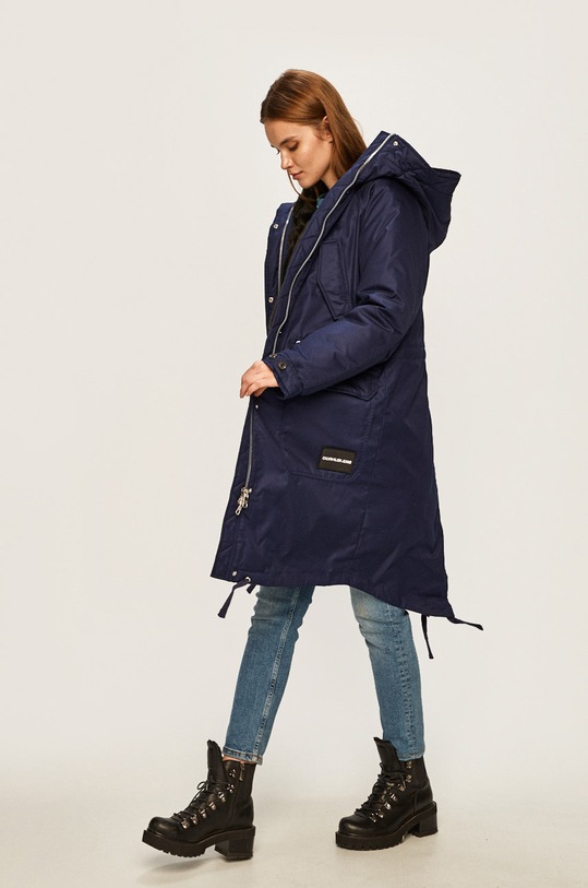 Calvin Klein Jeans - Parka de puf J20J212101 bleumarin AW19