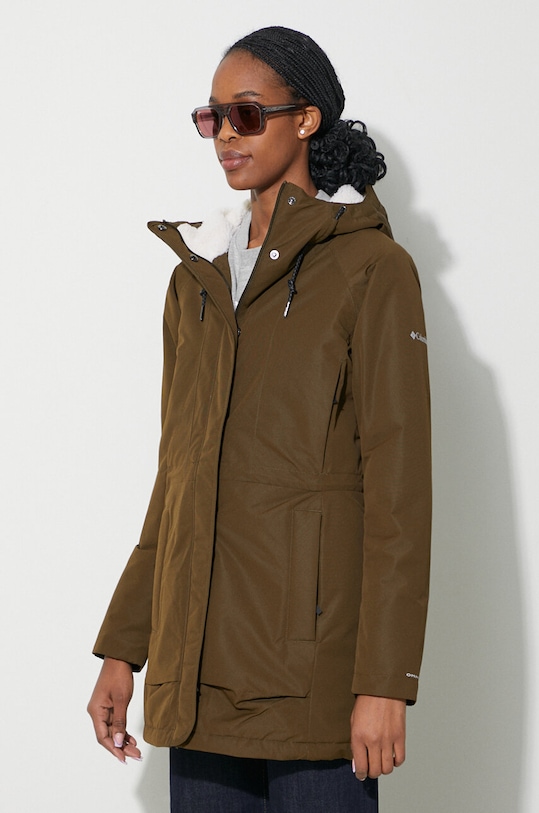 Columbia geacă verde 1859842