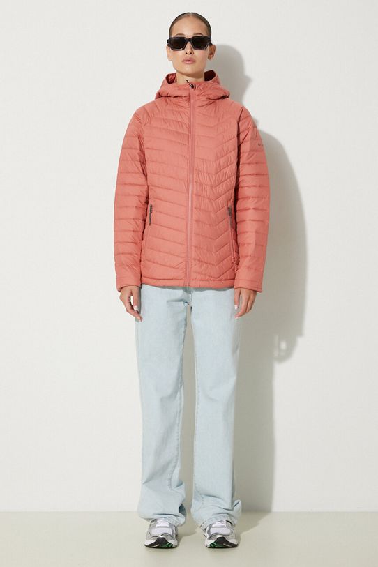Bunda Columbia 1699071 oranžová AW23