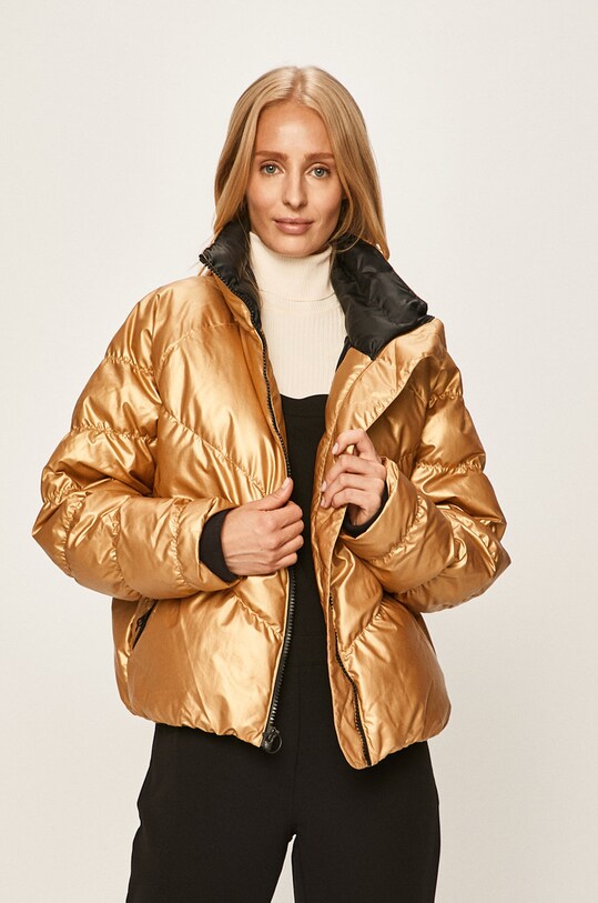 Nike Sportswear - Bunda oversize zlatá BV3135