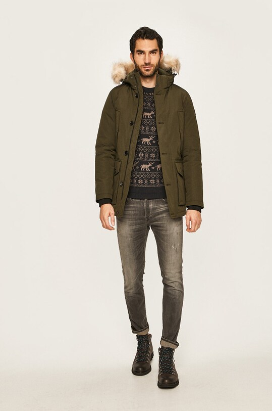 Tom Tailor Denim - Bunda 1012119 zelená AW19