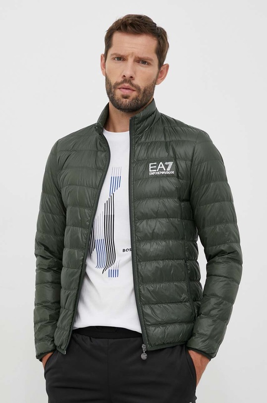 EA7 Emporio Armani kurtka puchowa zielony PN29Z.8NPB01