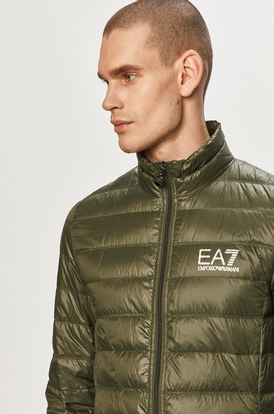 Péřová bunda EA7 Emporio Armani zelená PN29Z.8NPB01