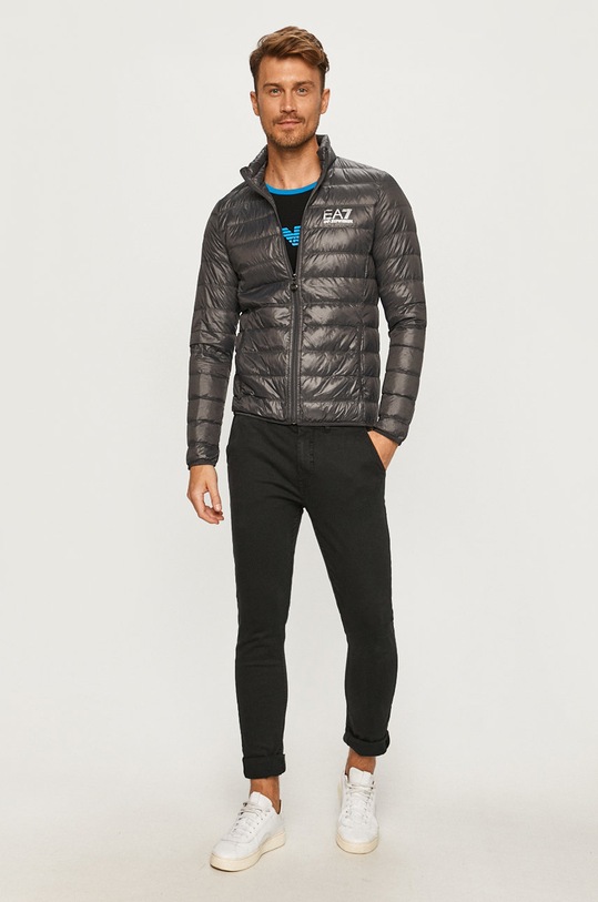 Péřová bunda EA7 Emporio Armani PN29Z.8NPB01 šedá AA00