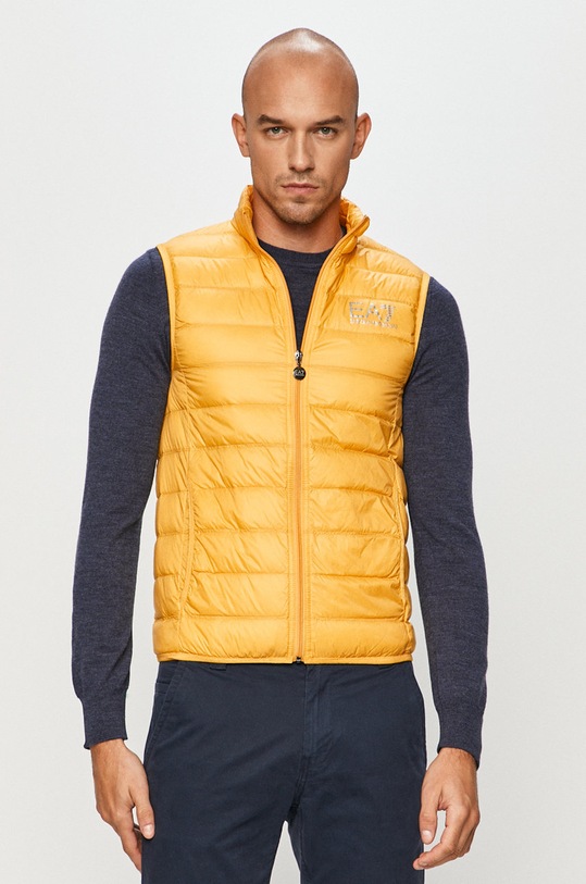 EA7 Emporio Armani bezrękawnik puchowy żółty PN29Z.8NPQ01