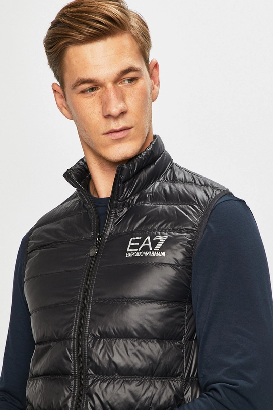 Пухен елек EA7 Emporio Armani черен PN29Z.8NPQ01