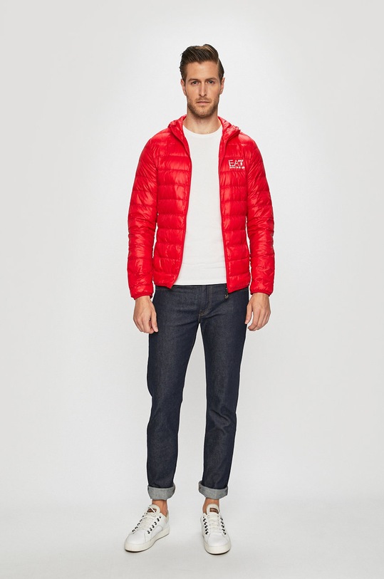 EA7 Emporio Armani Kurtka puchowa PN29Z.8NPB02 PN29Z.8NPB02 czerwony AA00