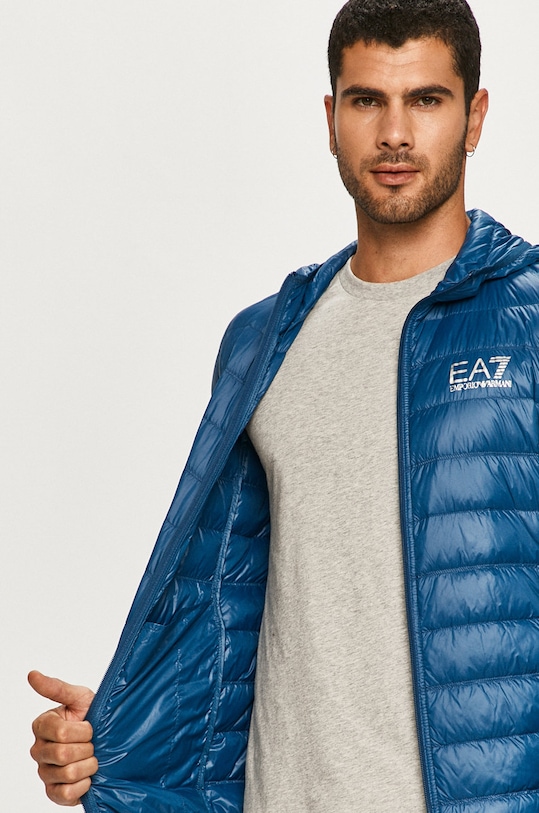 Páperová bunda EA7 Emporio Armani PN29Z.8NPB02 modrá