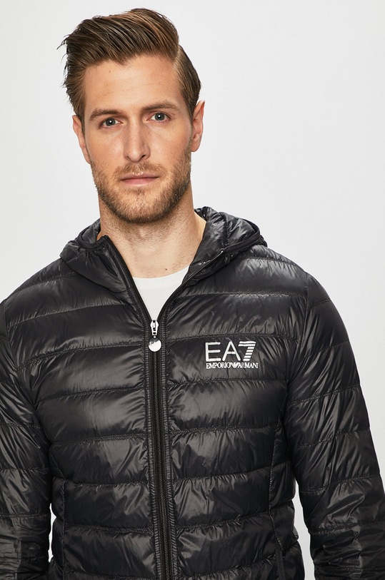 Páperová bunda EA7 Emporio Armani čierna PN29Z.8NPB02