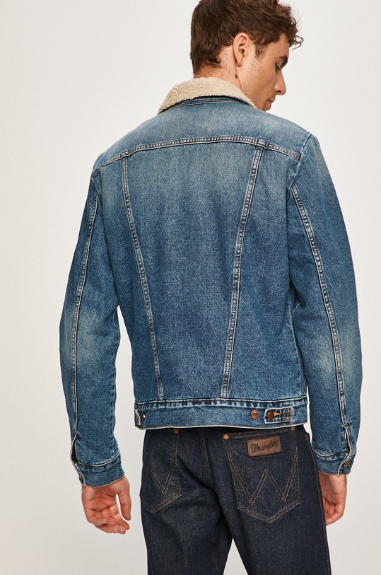 Oblečenie Wrangler - Rifľová bunda W4MSUG10K modrá