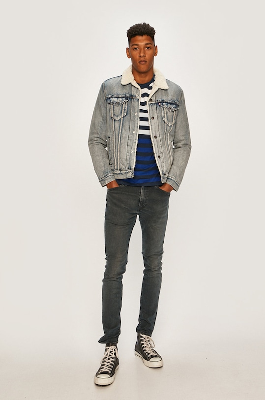 Levi's - Kurtka jeansowa 16365.0070 niebieski AW20