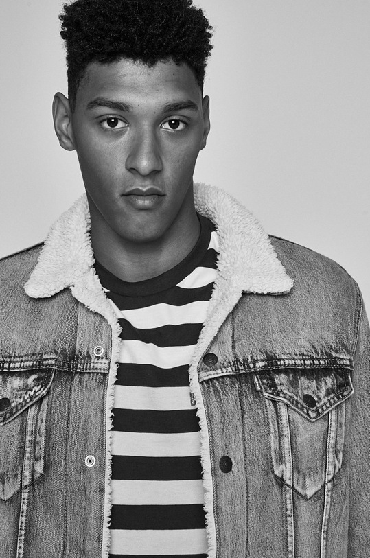 Levi's - Kurtka jeansowa niebieski 16365.0070